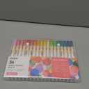 Grabie 36 Dual Tip Acrylic Paint Markers, Acrylic Paint Pens, Fabric Markers for Fabric, Canvas, Rock, Glass, Wood, Paper, DIY, Canvas DIY Art Supplies Kit, Set of 36