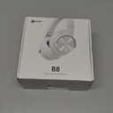 Picun B8 Bluetooth Headphones, 120 Hours Headphone Wireless Bluetooth, Hands-Free Calls, 3EQ & Game Mode, Foldable Headphones Over Ear for Travel Home Office Cellphone PC White