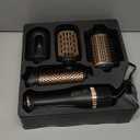 Nycoba Hair Dryer Brush Set, Multifunctional Hot Air Brush for Salon Blowouts, Negative Ion Technology & Quick Drying, Shiny and Less Frizz, Blush Gold