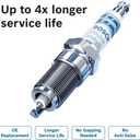 Bosch Automotive 9614 OE Fine Wire Double Iridium Spark Plug - Pack of 4