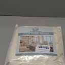 H.VERSAILTEX 100% Waterproof Dining Chair Covers Stretch Chair Covers for Dining Room Set of 6 Parson Chair Slipcovers Chair Protectors Covers Dining, Soft Thick Solid Fleece Fabric Washable, Ivory