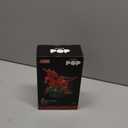 Northern Cardinal Building Block Set, Male Northern Cardinal Fly in Winterberry Plant Bush, Red Bird Figurine, Ideal for Home and Office Dcor, Christmas Toy Gift for Kids, Adults