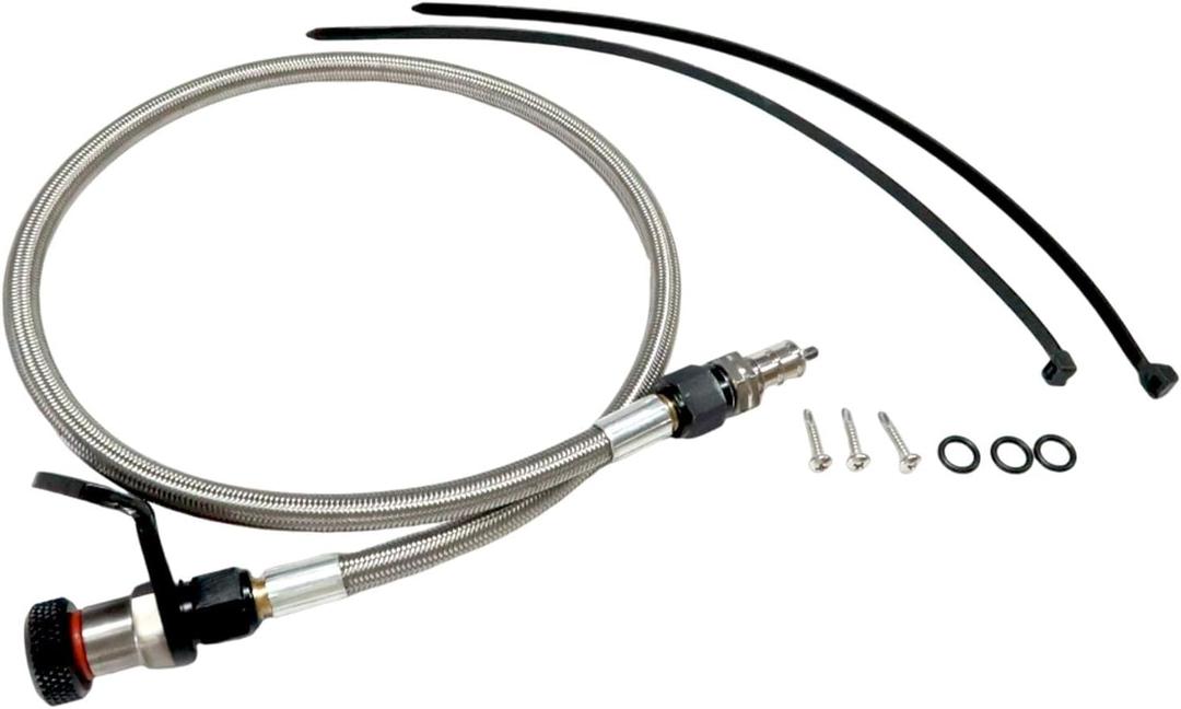 Aluminium Automatic Transmission Fluid Locking Dipsticks 22173 Fit for GM Trucks 2015-2024 with The 8L90E 8L45E Transmissions