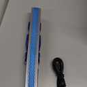 Flashseen LED Dog Collar, Light Up Dog Collar USB Rechargeable, Brightest Dog Lights for Night Walking, Adjustable Dog Collar Light for Dog Safety (Large, Royal Blue)