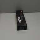 Nimmu Thermal Brush for Blowout Look, 1.5 inch Heated Round Brush, Curling Iron with 10 Temperature Control, Hot Styler Dual Voltage for Travel, Black Gold