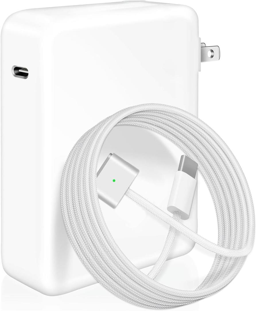 140W MacBook Pro Charger USB C Fast Charging Power Adapter with 6FT Type C to Magnetic 3 Cable for Mac Book Pro 16 14 inch 2021 2022 2023 2024 2025 MacBook Air 15 13 inch M1 M2 M3 M4Original Quality
