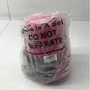 Tanlade 12 Pcs Halloween Pumpkin Bucket 9 Inch Candy Storage Pail Trick or Treat Basket Portable Jack O Lantern for Halloween Party Decoration (Pink)