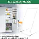 Refrigerator Door Gasket Replacement 7042255 Fit for Subzero
532, 590, 632, 690, 632-2, 695-2 67″×27.5″ Fridge Gasket Replacement # 3211080, 7010573, 7010584, 3212110