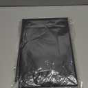 Homing Rectangle Vinyl Tablecloth, Waterproof Spillproof Plastic Flannel Backed Table Cloth, Wipe Clean Table Cover for Dining, Buffet Parties and Camping (Black, 54" x 78")