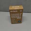 LEVSOX Thicker Bamboo Viscose Compression Socks 20-30 mmHg Cushioned (M)
