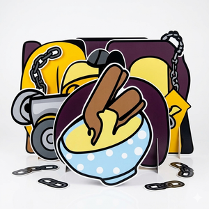 Halloween Trunk or Treat Car Decoration Kit, SUV Archway Garage Decor, Outdoor Entrance Window Decorations (Mysterious)