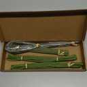 Ling's moment DIY Tools Set for Wedding, 3 Kinds of Accessories Include 100pcs Artificial Stems, 100pcs Flower Craft Wires and 20ft Tubing for Wedding Bridal Flower DIY and Floral Arrangement