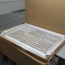 78.8" Extra Tall Cat Gate, 28.3-33" Wide Safety Metal Cat Door, Pressure Mounted Easy Walk Through Pet Gate with Door for Stairs, Doorways, Kitchen (White)