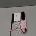 Go Brush Pro 2026 Hair Straightener Brush 300 Million Negative Ionic Portable Cordless Hair Straightener for Women with 4 Temps Fast Heating MCH Ceramic Coating Smooth Frizz  Free Hair Gift for Women