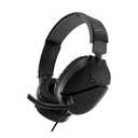 Turtle Beach Recon 70 Multiplatform Gaming Headset for PC, PS5, PS4, Xbox Series X|S, Xbox One, & Mobile w/ 3.5mm Wired Connection - Flip-to-Mute Mic, 40mm Speakers, Lightweight Design, Black