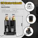 Threlaco 3 Pcs Starter Replacement Compatible with Briggs and Stratton 693552 14 Tooth Steel Gear 582042801 Starter Solenoid Lawn Mower Tractor Ignition Switch Compatible with Hus-qvarna/Ayp/Craftsman