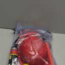 Liberty Imports 10 PCs Fireman Gear Firefighter Costume Role Play Career Dress Up Starter Toy Accessories Pretend Play Set with Helmet, Tools for Kids, Toddlers