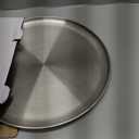 Onader 16 Inch Pizza Pan, Stainless Steel Round Pizza Tray, Set of 2
