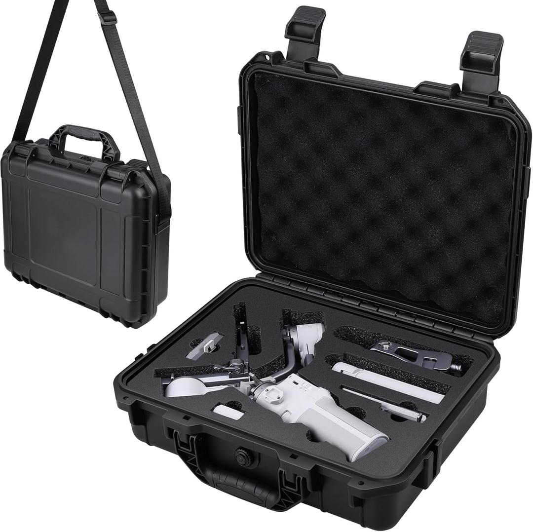 RS 4 Mini Hard Case, Waterproof Storage Travel Case for DJI RS 4 Mini Creator Combo Gimbal Lightweight Stabilizer & Accessories