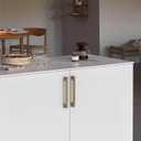 2328 10 Pack 8.8 Inch(224mm) Kitchen Cabinet Handles Antique Brass Cabinet Pulls Kitchen Cabinet Hardware Drawer Pulls for Cupboard Wardrobe