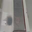 Rechargeable Wireless Keyboard and Mouse Combo, Vssoplor 2.4GHz Ultra Quiet & Slim Full Size Keyboard with 3-Level DPI Mouse for Windows PC Laptop, Black and Wine Red