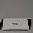 Madison Avenue Trendy Sqaure Blue Light Blocking Glasses for Women with Case, Stylish Anti Glare Glasses for Computer (Tortoiseshell)