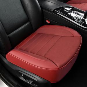 KAYI Pack of 2 Car Seat Cover, Memory Foam Car Seat Cushion, Non-Slip Bottom Breathable Car Seat Cover, Relieve Tailbone Pain, Suitable for 95% of Vehicles (Red)