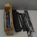 Kitsure Shoe Rack - Non-Woven Shoe Rack Shelf, Shoe Organizer for Closet, Entryway, Garage & Corridor, Stackable Shoe Shelves, 27.5" Wide - 3 Tier, Black