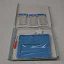 Makeronics 7 in 1 Blue RAB Holder and 3PCS 400 Points Solderless Breadboard | Base Plate with Rubber Feet for Raspberry Pi 4 Model B|3B+/B|2B+/B|Zero |Zero W and Arduino Mega 2560 | Uno R3