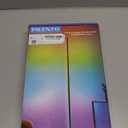 RGB LED Corner Floor Lamp with Music Sync and 16 Million DIY Colors, Color Changing Modern Smart Standing Lamp with APP and Remote Control, Ambient Light for Bedroom, Living Room & Gaming room (Black)