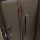 aji Expandable Top Opening Luggage Sets 2 Piece with Spinner Wheel, 20/28 Inch Luggage with TSA Lock, Lightweight PC Hard Shell Travel Luggage Suitcases for Men Women, 2-Piece Set, Chocolate Brown