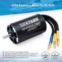 3660 Brushless Rc Boat Motor, Surpass Hobby 3250KV Brushless Motor with Cooling Set for RC Boat(3250kv)