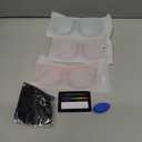 Gaoye Stylish Blue Light Glasses for Woman - Computer Glasses 99% Blue Light Blocking - Lightweight TR90 Frames - 3 pack (A6-pink+purple+blue)
