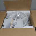 20" Small Bedside Table Lamps for Bedroom Set of 2, Modern Lamps for Night Stands, Farmhouse Table Lamps for Living Room, Home Office and Hallways,White