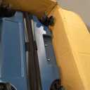 Black and blue suit case