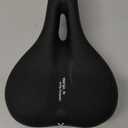 Velmia Bicycle Saddle - Comfortable Saddle for Men and Women - 3 Zone Concept - Waterproof Bicycle Seat with Ergonomic Design