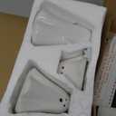 Halloween Decorations Big Ceramic Ghost Figurines: 3ct Spooky Light Up Ghost Decor with LED Lights, Cute Pastel Farmhouse Table Tiered Tray Fireplace Halloween Decor for Kids Home Office Party