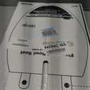 KOHLER 20110-0 Brevia, Slow Close Toilet Seat, Elongated Toilet Seat, Grip-Tight Bumpers Quick-Attach Hardware, White