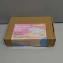 HIWOOD Baby Silicone Freezer Tray with Clip on Lid, 6 x 3 OZ Baby Silicone Freezer Molds, Silicone Storage Container for Homemade Baby Food, Fruit Purees & Vegetables (Bright Green)