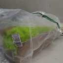 3FT Christmas Tree with Lights, 40 Led Battery Operated Powerd Bendable Mini Whimsical Lime Green Light Up Remote Contral Timer Curved Unique Artificial Xmas Decorations Small Fake Pine Tree Decor