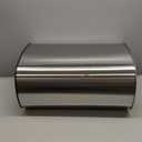 BestOffice | 13 Gallon Trash Can with Lid | Automatic Touchless Garbage Can | Odor Control | Modern Oval Design | Easy to Clean | Stainless Steel | Fits Any Kitchen, Bathroom, Office or Home