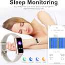 Zeacool Fitness Tracker with 24/7 Heart Rate, Blood Oxygen Blood Pressure Sleep Monitor, Activity Trackers 5 ATM Waterproof,Step Calorie Counter Pedometer Health Smart Watch for Women Men