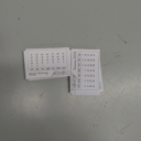 MotiMind 2026 Mini Calendar 3 x 2 Inch Small Paper Tear off Calendar for Scrapbooking for Home Family Office