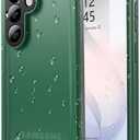 SPORTLINK for Samsung Galaxy S26 Case, IP68 Waterproof Dustproof Military 360 Full Body Heavy Duty Shockproof Protective with Camera Screen Protector S 26 Phone Front Back Cover 6.3" Green