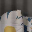 Kids Comforter Set Checkerboard Daisy Printed Pattern Bedding Set with 1 Comforter and 2 Pillowcases for Girls Boys Bedroom All Season(Checkerboard Daisy Twin)