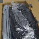 Bedsure Queen Comforter Set - 7 Pieces Reversible Black Bedding, Queen Size Bed Set for All Seasons, Bed in a Bag with Down Alternative Comforter, Sheets, Pillowcases & Shams