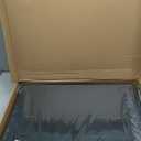 Feandrea Cat Litter Box Enclosure, Handwoven Rattan Hidden Litter Box Furniture with Extra Litter Mat, Removable Washable Tray, Boho Cat House, End Table, Dove Gray UPCL014G01