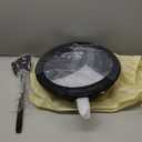 Todlabe Carbon Steel Wok - Including Glass Cover and Silicone Spatula, 13-Inch Woks & Stir-Fry Pans for Induction, Electric, Gas Stoves