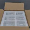 Vintage Drinking Glasses Set of 12, Textured Clear Striped Glass Cups-6 Highball Glasses 13oz & 6 Rocks Glasses 10oz, Ribbed Glassware Set, Mojito Cups, Cocktail Glass, Iced Coffee Cup