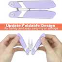 SGNEKOO Toenail Clippers for Thick & Ingrown Toenails,Foldable Design Strong Heavy Duty Toe Nail Clipper,Easy Carry and Use for Adults Men Seniors Women